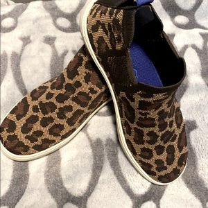 Rothys cheetah print high tops